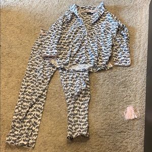 Elephant pajama set